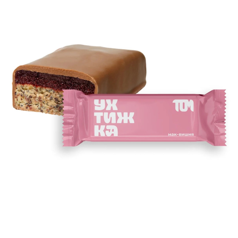 Батончик TOM мак-вишня 45г