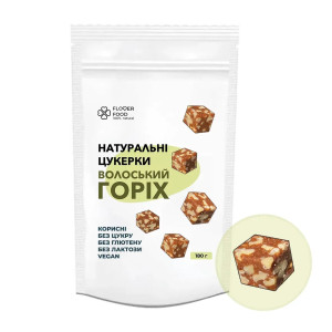 Натуральні цукерки FloverFood волоський горіх 180г