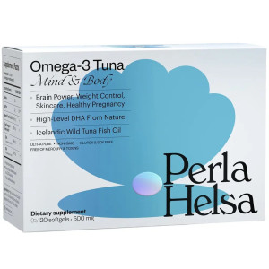 Омега-3 тунця Perla Helsa Mind & Body з DHA-формулою 120 капсулс