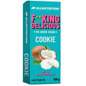 Печиво Allnutrition Fitking молочне з кокосом 128г