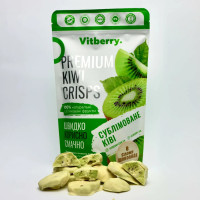 Сублімоване ківі Vitberry в білому шоколаді 50г