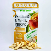 Сублімоване манго Vitberry в білому шоколаді 50г