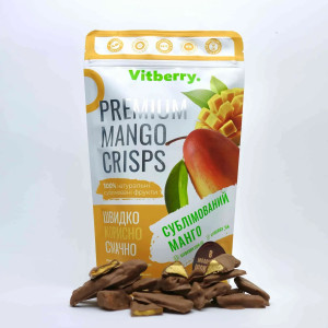 Сублімоване манго Vitberry в молочному шоколаді 50г