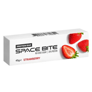 Батончик протеїновий Space Bite полуниця 45г