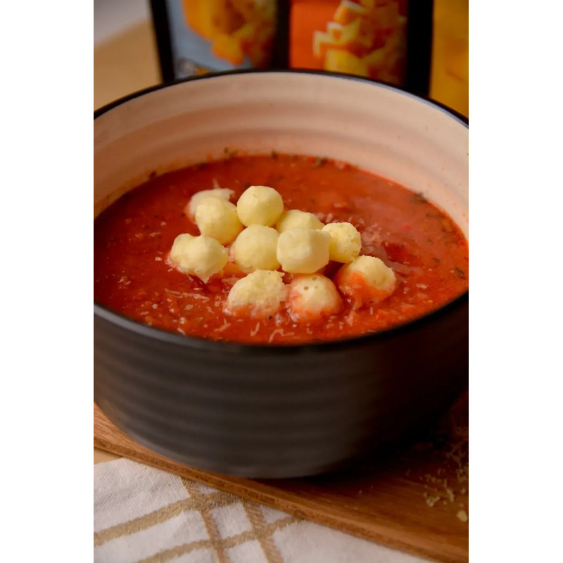 Хрусткі сирні снеки Cheddar Insta food 20г