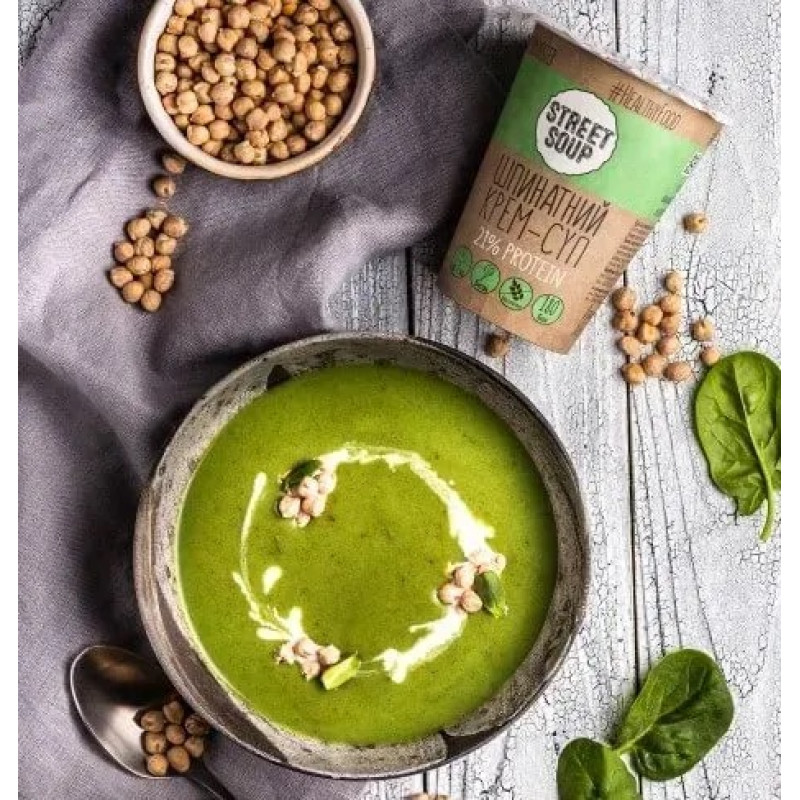 Крем-суп Street Soup шпинатний 50г