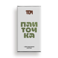 Плиточка TOM з фісташковою пастою 100г