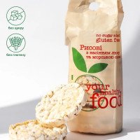 Хлібці рисові Bifood з насінням льону 100г