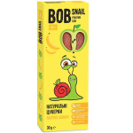 Натуральні цукерки Bob Snail яблуко-банан 30г