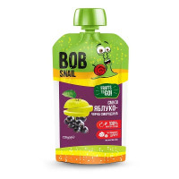 Пюре фруктове Bob Snail яблуко-чорна смородина 120г