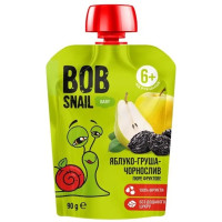 Пюре фруктове Bob Snail яблуко-груша-чорнослив гомогенізоване 90г