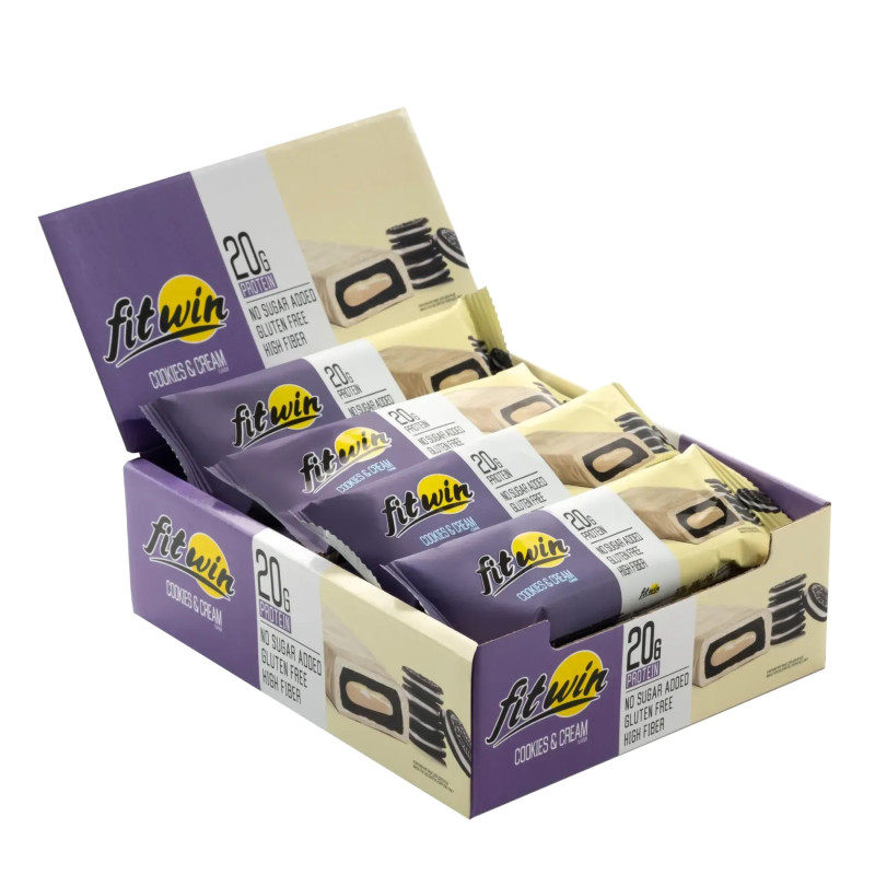 Батончик FitWin Cookies Cream 60г