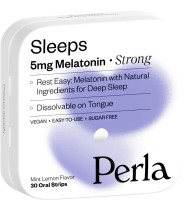 Цукерки з мелатоніном Perla Helsa Sleeps зі смаком м'яти 5мг. 30 шт.