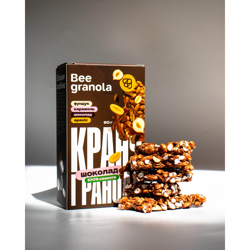 Кранч гранола Bee Granola шоколад 60г