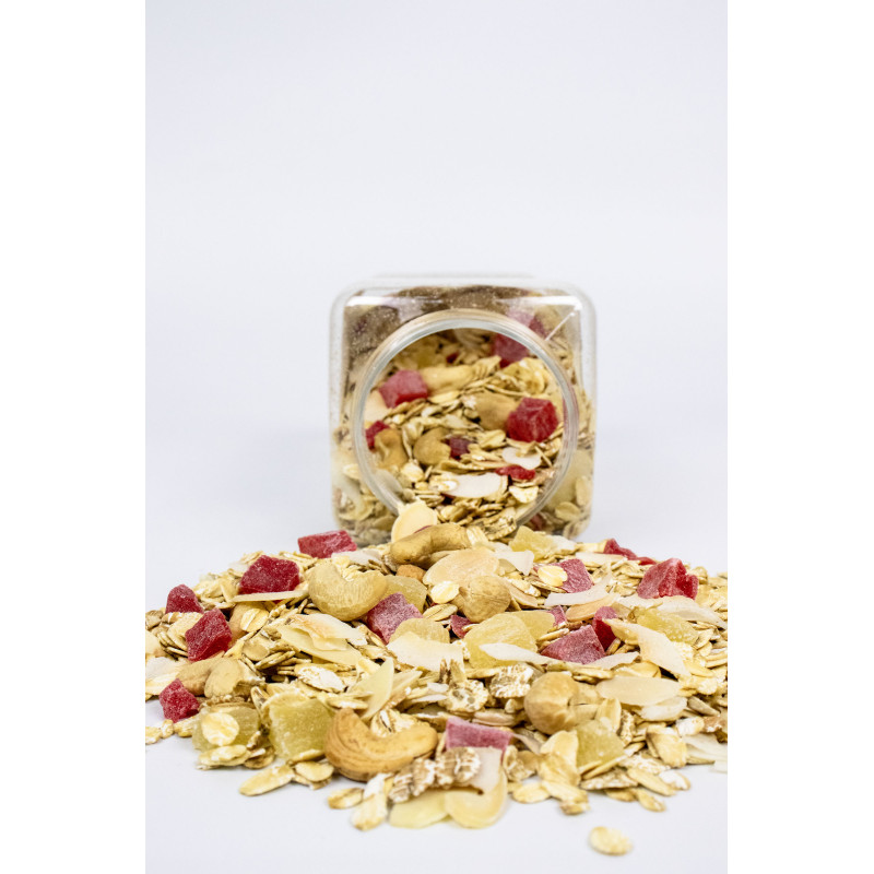 Мюслі Bee Granola горіховий тропік 450г
