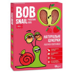 Натуральні цукерки Bob Snail яблуко-полуниця 60г