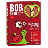 Натуральні цукерки Bob Snail яблуко-вишня 60г