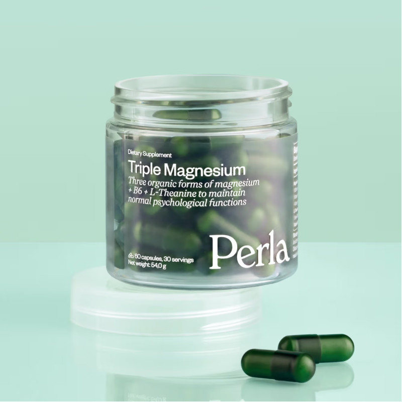 Антистрес Perla Helsa Triple Magnesium 60 капсул
