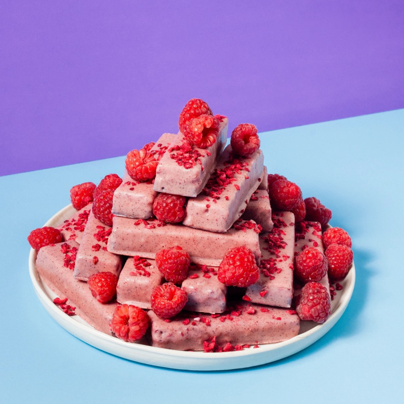 Батончик Fizi Berry Pie у рожевій глазурі 45г