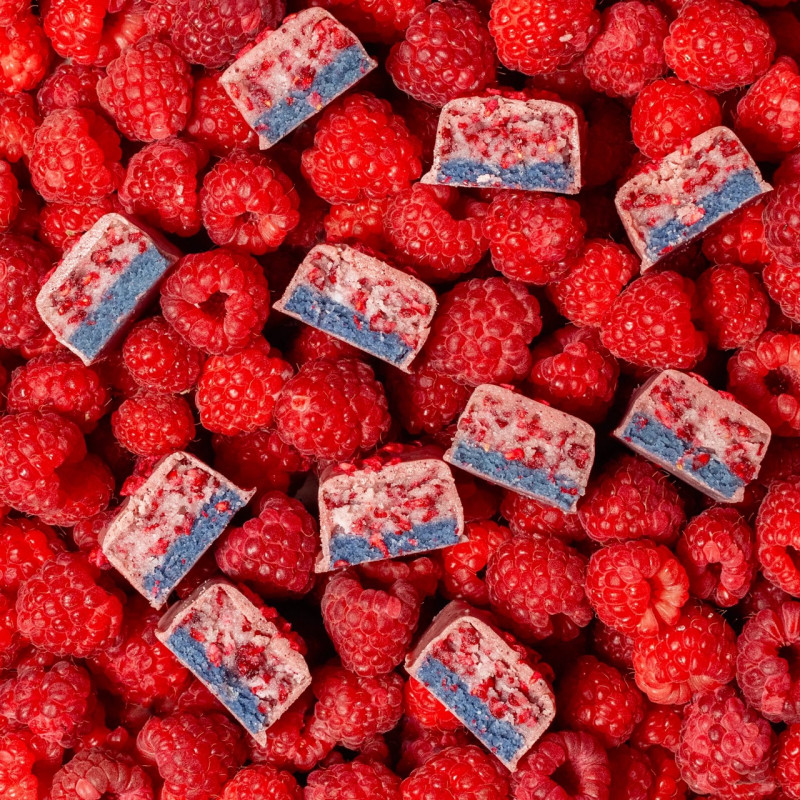Батончик Fizi Berry Pie у рожевій глазурі 45г