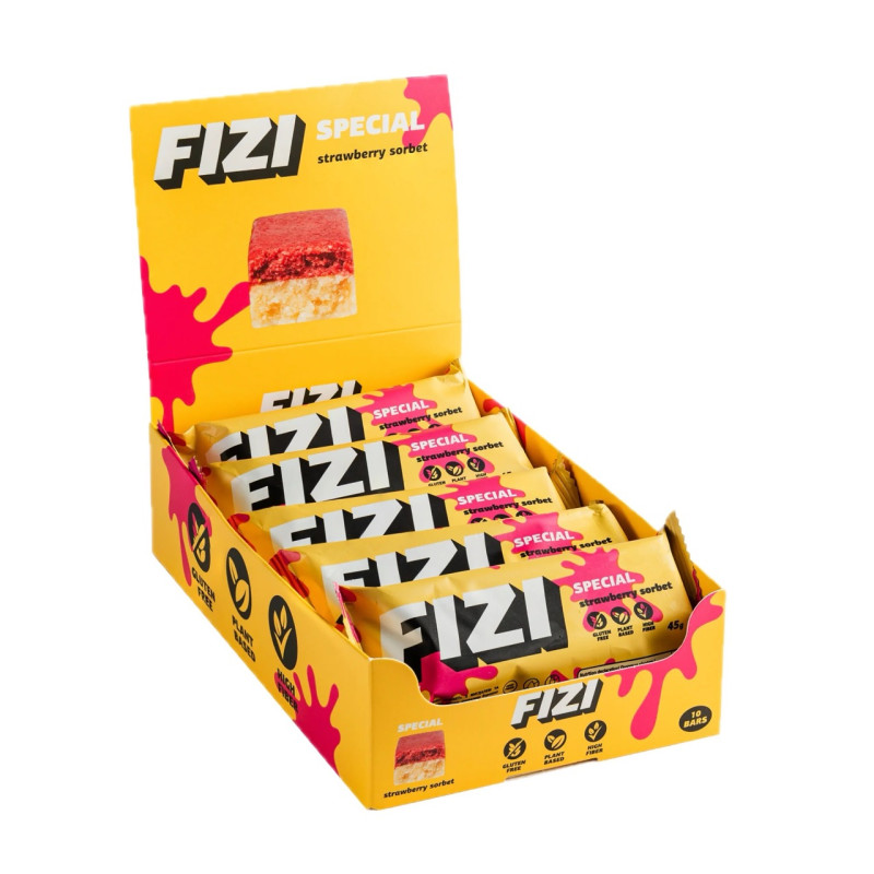 Батончик Fizi Strawberry Sorbet 45г