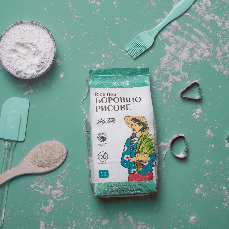 Борошно рисове Ms. Tally без глютену 1кг